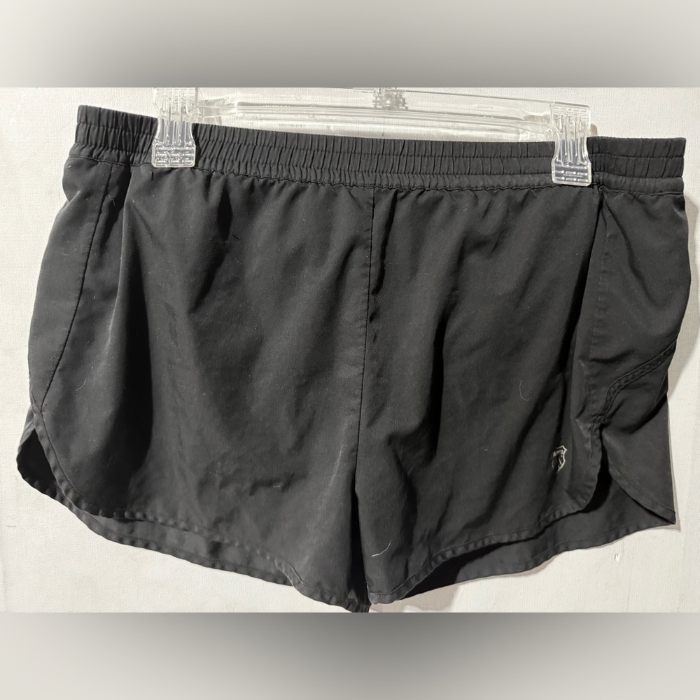K-Swiss Women's Black Athletic Running Shorts